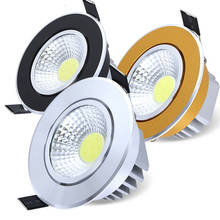 Luz Led empotrable para techo, foco COB superbrillante y regulable, 3w, 5w, 7w, 12w, iluminación interior, 1 ud. 2024 - compra barato