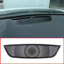 Черная наклейка из алюминиевого сплава на приборную панель автомобиля, крышка динамика, наклейка для Land Rover Discovery Sport 2020, аксессуары для автостайлинга 2024 - купить недорого