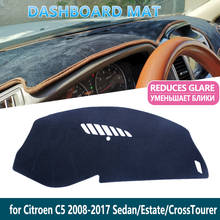 for Citroen C5 2008 2009 2010 2011  2017 MK2 Anti-Slip Mat Dashboard Mat Cover Pad Inner Sun Shade Dash board Car Accessories 2024 - buy cheap