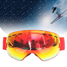 BOLLFO Ski Glasses Double Layers UV400 Anti-fog Ski Goggles Snow Skiing Snowboard Motocross Goggles Ski Masks snowmobile Eyewear 2024 - buy cheap