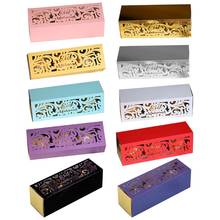 Cajas de bombones Eid Mubarak para decoración de Ramadán, contenedores de papel calado para dulces, recuerdo de fiesta, Festival musulmán, 50 piezas 2024 - compra barato