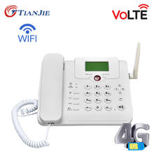 TIANJIE-enrutador wifi W101L, 4G, llamada de voz, teléfono volte 4G, punto de acceso fijo, escritorio, ranura para tarjeta sim 2024 - compra barato