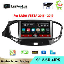 LeeKooLuu LeeKooLuu 2Din Car Radio 9" ips Android 9.1 Video Multimedia Player GPS Navigation Wifi Audio Stereo For LADA Vesta 2024 - buy cheap