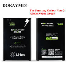 DORAYMI 3700mAh High Capacity B800BC B800BU B800BE Battery for Samsung Galaxy Note 3 N900 N9002 N9009 N9008 N9006 N9005 Bateria 2024 - buy cheap