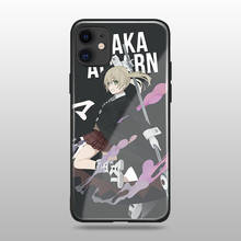 Maka Albarn Soul Eater-funda de silicona suave de cristal templado para iPhone SE 6 6s 7 8 Plus X XR XS 11 Pro Max, carcasa 2024 - compra barato