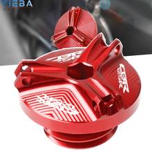 For Honda CBR125R 2005 2011-2020 2017 2018 2019 16 Motorcycle Engine Oil Cup Cover Oil Filler Drain Plug Sump Nut Cap CBR 125 R 2024 - buy cheap