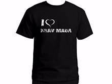 I Love Krav Maga MMA Heart Graphic T-Shirt. Summer Cotton O-Neck Short Sleeve Mens T Shirt New S-3XL 2024 - buy cheap