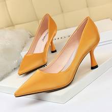 Women Pumps Spring AutumnWomen High Heel Shoes Wedding Pointed Toe Ladies New Female Stiletto Zapatos de mujer 2024 - buy cheap