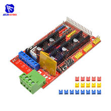 diymore RAMPS 1.4 Control Panel 3D Printer Control Board Reprap Control Board for Arduino Mega 2560 2024 - buy cheap