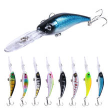 10 см 7,8 г жесткая пластиковая наживка Minnow Crank Fishing Lure Bass Carp рыболовные снасти для ловли щуки 2024 - купить недорого