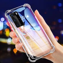 For Huawei P40 Case Transparent Soft TPU Silicone Phone Cover For Huawei P40 Pro P20 20 Pro 20 Lite Mate 30 30 Pro 20 Lite Case 2024 - buy cheap