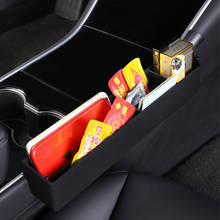 Car Seat Gap Storage Box Cup frame Center Console Storage For Tesla Model 3 2017 2018 2019 2020 Interior Decoration Accessories 2024 - buy cheap