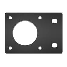 2.5mm de espessura preto 42 motor de passo suporte placa fixa para nema 17 s4 2024 - compre barato