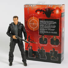NECA-figura de acción de Terminator Genisys T-800 Guardian, endoesqueleto de 7 pulgadas, juguete de modelos coleccionables 2024 - compra barato