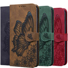 Butterfly Flower Leather Wallet Case For Xiaomi Redmi Note 9S 8 9 Pro Max 8A Dual 9A Poco M3 Mi 10T Lite Flip Cover Card Holder 2024 - buy cheap