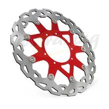 320mm CNC Wavy Brake Discs loating  Rotor For Honda  CR125 CR250 CRF250R CRF250X CRF450X CRF450R 2002-2015 Motor Bike 2024 - buy cheap