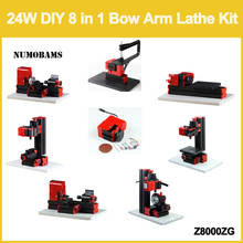 NUMOBAMS-Mini torno 8 en 1 con brazo de lazo en caja de herramientas, Z8000ZG, 24W, 20000rpm 2024 - compra barato