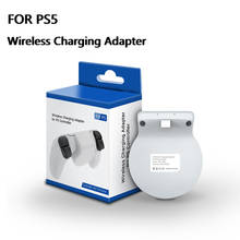 Adaptador de carregamento sem fio para ps5, base de carregamento rápido tipo c para controle de ps5, joystick 2024 - compre barato