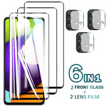 Cristal templado transparente para Samsung Galaxy A72, película de lente de pantalla para Galaxy A32, 4G, A02S, A52, A72 2024 - compra barato