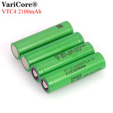 VariCore-batería recargable VTC4 para cigarrillos electrónicos, pila Original de 100%, 3,6 V, 18650, 2100mAh, 20A, 30A, descarga, nuevo 2024 - compra barato