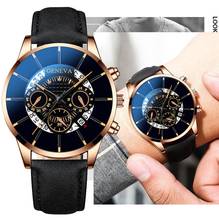 Fashion Business Watch relogio masculino Cool Unique Digital Literal Multi Layer Dial Men Quartz Mesh Belt Watch Wholesales! 2024 - buy cheap