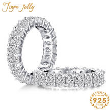 JoyceJelly Classic 925 Sterling Silver Ring For women charms With 5A Oval Zircon gemstones wedding party Jewelry gifts wholesale 2024 - buy cheap