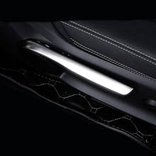 Автостайлинг накладки на автомобильные сиденья Крышка отделка полоски 3D наклейка для Mercedes Benz A B класс cla GLA W176 W246 C117 аксессуары 2024 - купить недорого