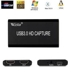 Capturadora de vídeo USB 3,0 con HDMI 1060p60pfs, tarjeta de captura de vídeo, Dongle, transmisión en vivo, HDMI a tipo c, USB 3,1 2024 - compra barato