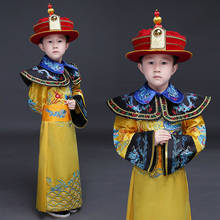 China Boys Chinese Emperor Costume Ancient Costumes Chinese Emperor Clothes Prince Robe Clothing Tang Dynasty Emperors 2024 - buy cheap