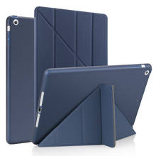 Case For Apple iPad Mini 1 2 3 4 5 2019 Case PU Leather Smart Cover for iPad Case mini 5 Silicone Soft Protective Shell Skin 2024 - buy cheap