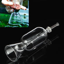 Push Type Glass Fish Feeder Aquarium Feeding Tube Handheld Small Tropical Fish Pet Aquarium Fish Tank Accessories Convenient 2024 - купить недорого