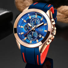 LIGE New Male Military Sport Watches Mens Top Brand Luxury Business Clock Waterproof Quartz Wristwatch Men Watch Chronograph+Box 2024 - buy cheap
