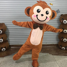 Маскотский маскотский маскарадный костюм на Хэллоуин, день рождения, для взрослых, клоуны и цирк, маскарадный костюм обезьяны 2024 - купить недорого