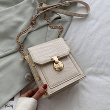 Female Alligator Pu Leather Crossbody Bag For Women 2020 Chain Shoulder Messenger Bag Ladies Hand Sling Luxury Handbags Designer 2024 - buy cheap