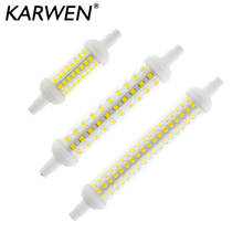 KARWEN LED Lamp R7S 6w 9w 12w SMD 2835 78mm 118mm 135mm LED Light Bulb AC220V cold warm white Replace Halogen Lamp 2024 - buy cheap