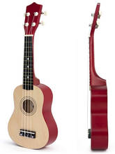 Гавайская гитара Сопрано из липы, 21 дюйм, 4 струны, музыкальные инструменты, гитара Сопрано с сумкой для подарка 2024 - купить недорого