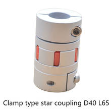 LINK CNC Aluminium Alloy D40 L65 Shaft Coupling Jaw Flexible Coupling Plum coupling Spider Coupler Inner hole 10 to 20 mm 2024 - buy cheap