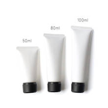 50pcs 50g 80g 100g Empty White Frost Soft Tube For Cosmetic Lotion Cream Packaging Squeezed Plastic Bottle With Screw Cap 2024 - buy cheap