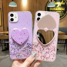 Capa de silicone com glitter, capa de silicone da moda para vivo iqoo 3, neo com lantejoulas, para nex 3 s e a 2024 - compre barato