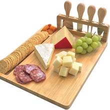 1 Set Creative Removable Reusable Complete Safe Cutting Boards Eco-Friendly Cheese Boards Cutting  Knives Boards Kitchen Tools 2024 - buy cheap