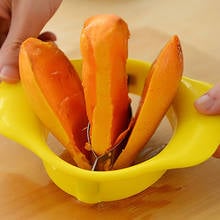 Practical Mango Slicer Stainless Steel Mango Cutters Rubber Non Slip Handles  Peeler Mango Peel Knife kitchen accessories 2024 - buy cheap