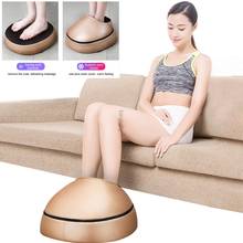 Electric foot massager roller Massage Machine fashion leather massager for back foot Infrared With heating Shiatsu Kneading 2024 - купить недорого