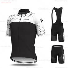 Raudax Men's Cycling Jersey Set 2020  Team Usa Cycling Clothing MTB Cycling Bib Shorts Bike Jerseys Triathlon Ropa Ciclismo 2024 - buy cheap