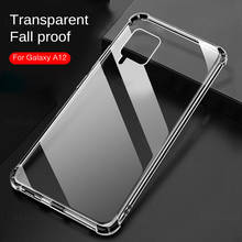 For Samsung A12 Case Clear Transparent TPU Soft Case For Samsung Galaxy A12 A 12 SM-A125F/DS Silicone Bumper Phone Cover Fundas 2024 - buy cheap