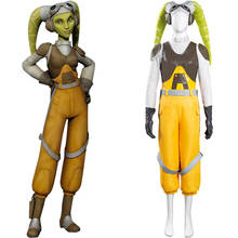 Star Cosplay Wars Hera Syndulla Costume Women Vest Pants Jumpsuit Outfits Halloween Carnival Christmas for Women Men 2024 - buy cheap