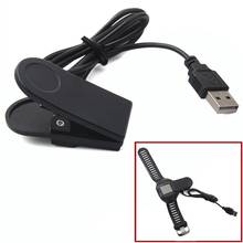 ALLOYSEED-Cable de carga USB para reloj inteligente, base de carga con Clip para Garmin Forerunner 405CX 405 410 910XT 310XT, 1m 2024 - compra barato