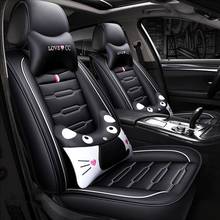 Front+Rear Car seat Cover set for toyota estima fj cruiser fortuner harrier highlander hilux vitz wish of 2020 2019 2018 2017 2024 - buy cheap