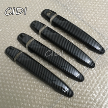 For Toyota Wish AE10 10 MK1 2003 2004 2005 2006 2007 2008 ABS Carbon Fiber Look Door Handle Cover Trim Car Styling Accessories 2024 - buy cheap