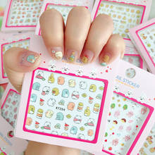 3pc/lot Cute Nail Sticker Cartoon Sumikko Gurashi Water Transfer Decal Sliders for Nail Art Decoration Tattoo Manicure Wraps 2024 - buy cheap
