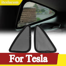 Parasol con protección UV para ventana de coche, cortina para ventana lateral, visera de malla, película de nailon, para Tesla modelo 3 2024 - compra barato